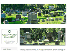 Tablet Screenshot of greenwoodjewishcemetery.org